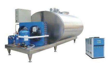 直(zhí)冷式奶(nǎi)罐的工作原理